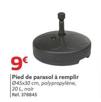 Pied De Parasol à Remplir
