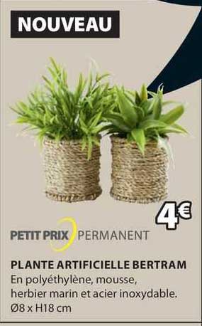 Plante Artificielle Bertram