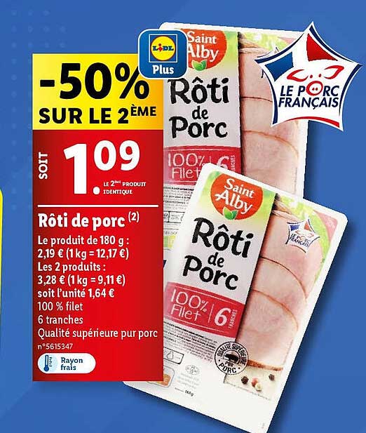 rôti de porc saint alby
