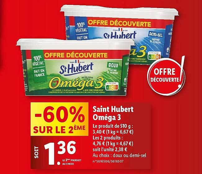 saint hubert oméga 3