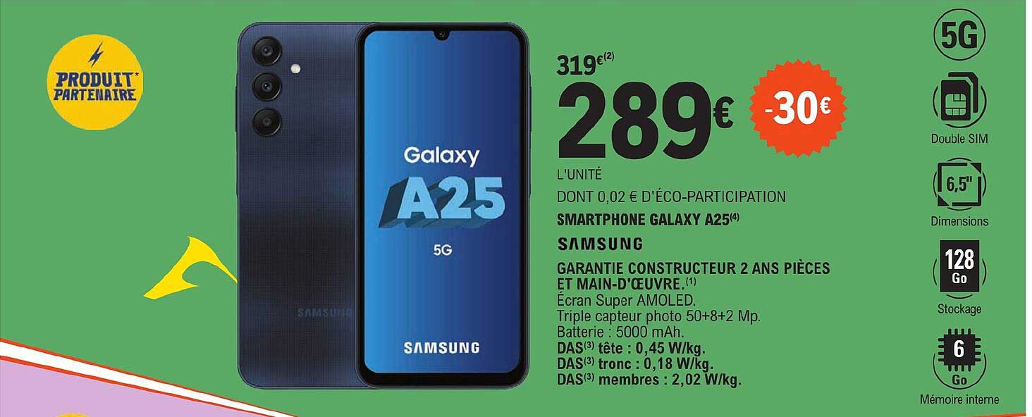smartphone galaxy a25 samsung