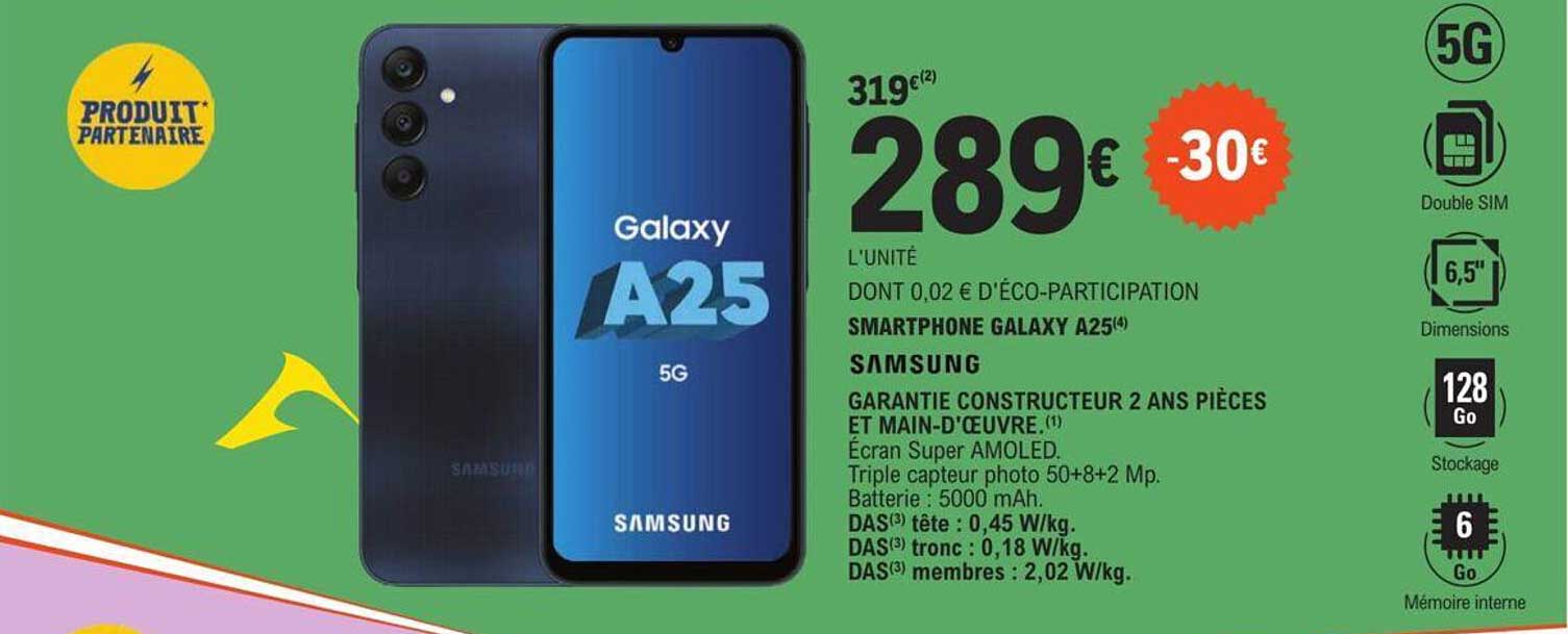smartphone galaxy a25 samsung