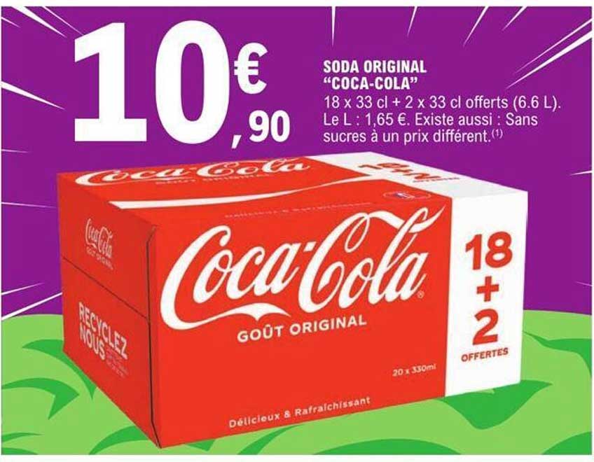 soda original "coca-cola"