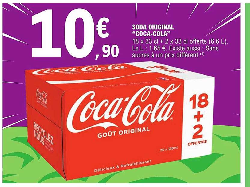 soda original "coca-cola"