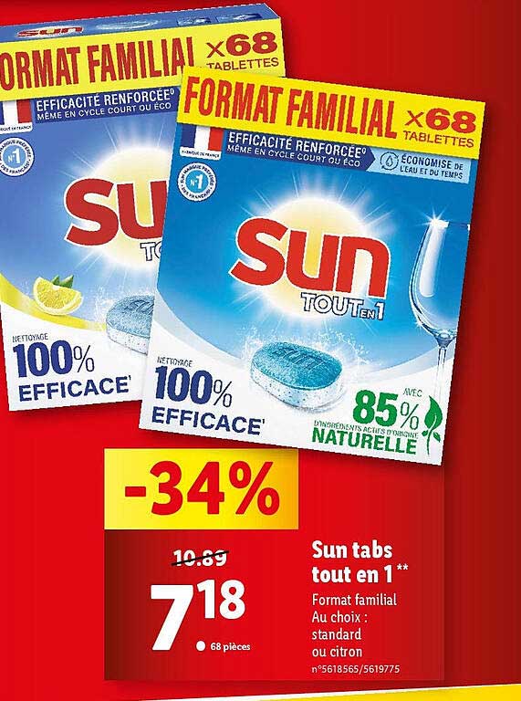 sun tabs tout en 1