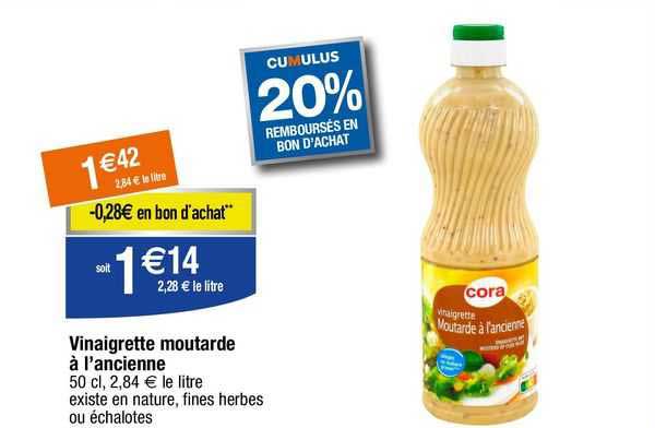 Vinaigrette Moutarde à L'ancienne