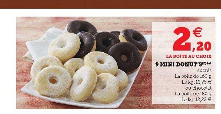 9 Mini Donuts