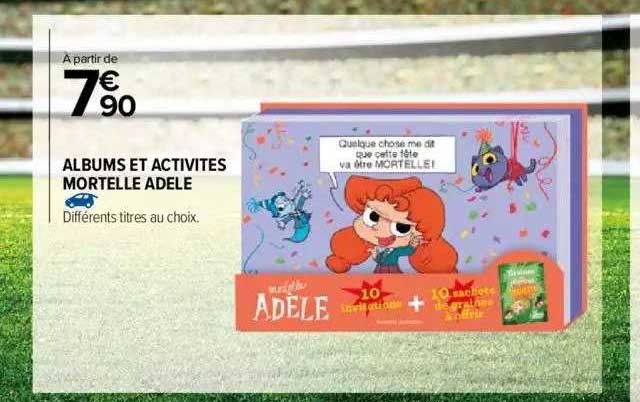 albums et activités mortelle adele