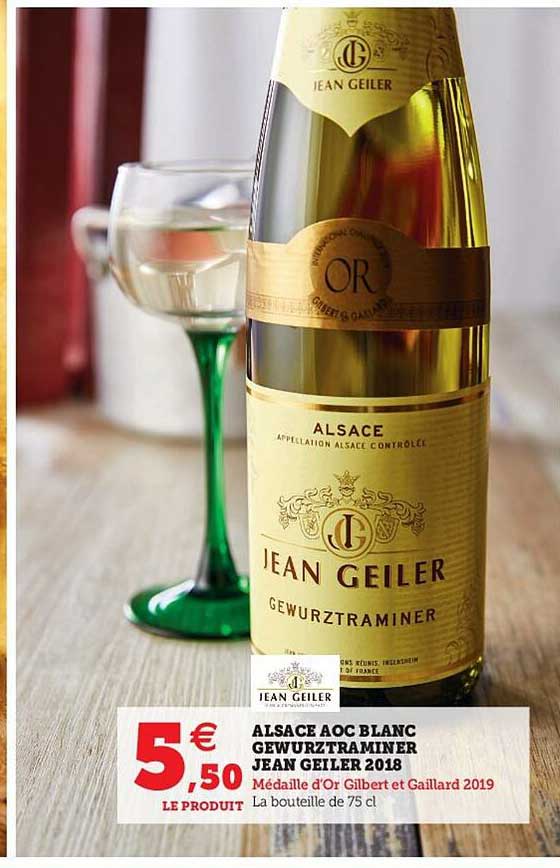 alsace aoc blanc gewurztraminer jean geiler 2018