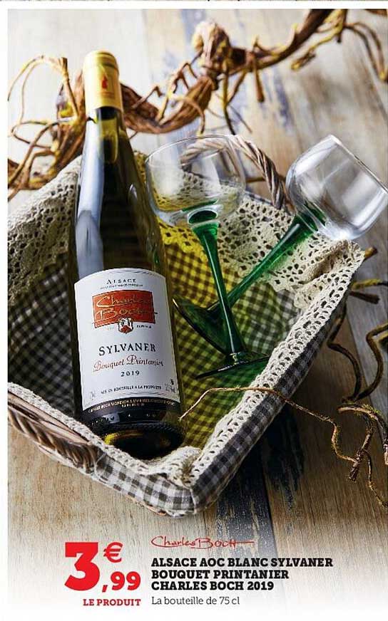 alsace aoc blanc sylvaner bouquet printanier chalres boch 2019