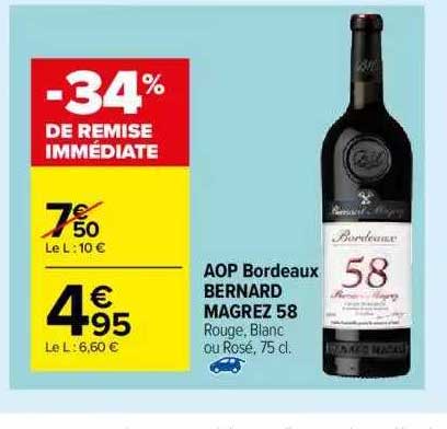 AOP Bordeaux Bernard Magrez 58