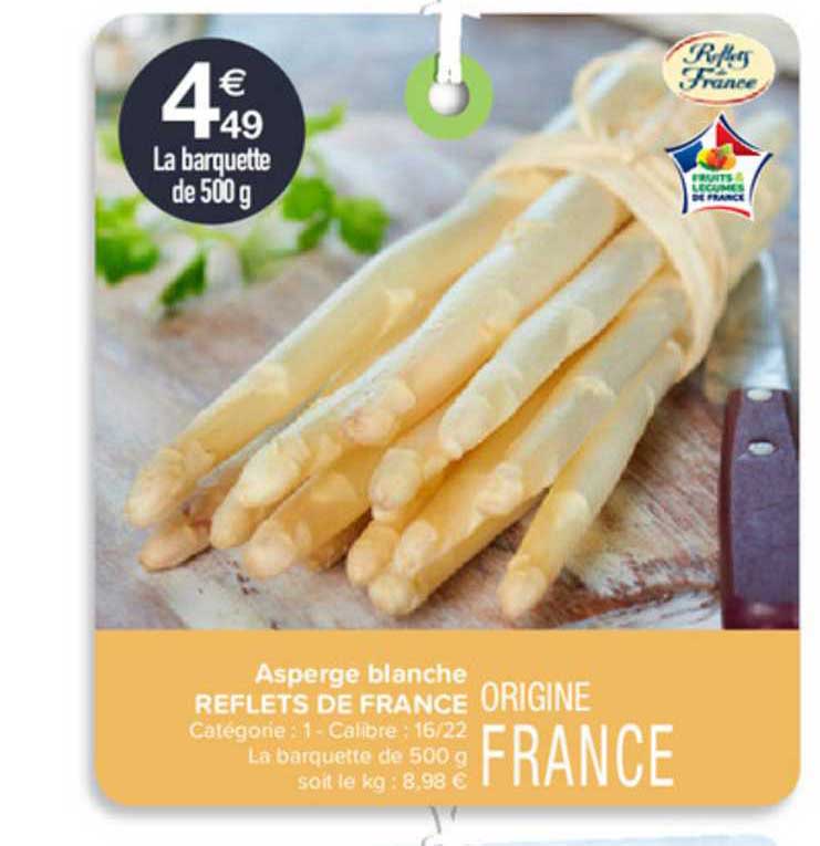 Asperge Blanche Reflets De France