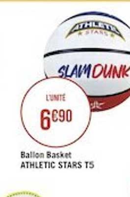 ballon basket athletic stars t5