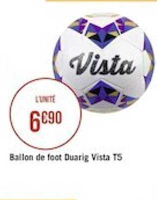 ballon de foot duarig vista t5