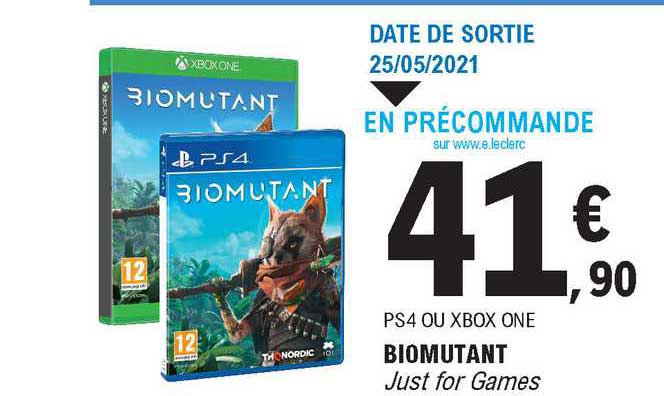biomutant just for games