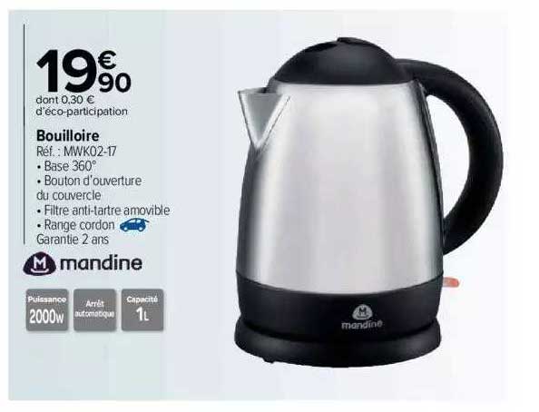 Bouilloire Mandine