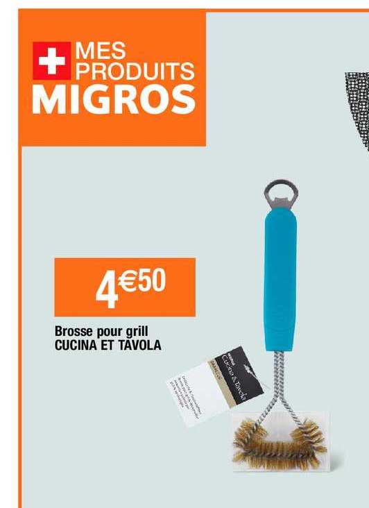 brosse pour grill cucina et tavola