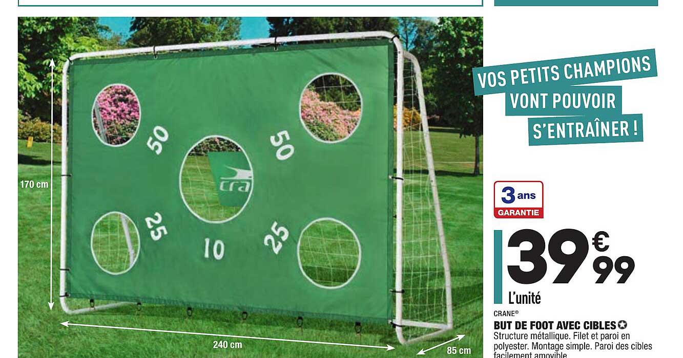 but de foot avec cibles crane