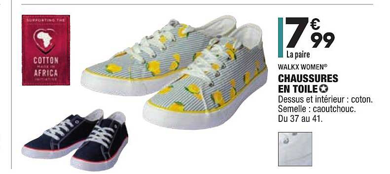 Chaussures En Toile Walx Women
