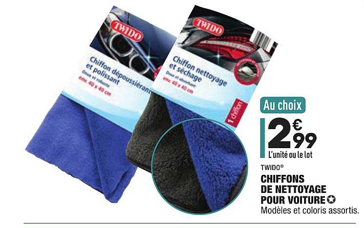 Chiffons De Nettoyage Pour Voiture Twido