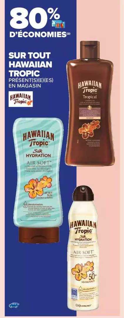 D'economies Sur Tout Hawaiian Tropic