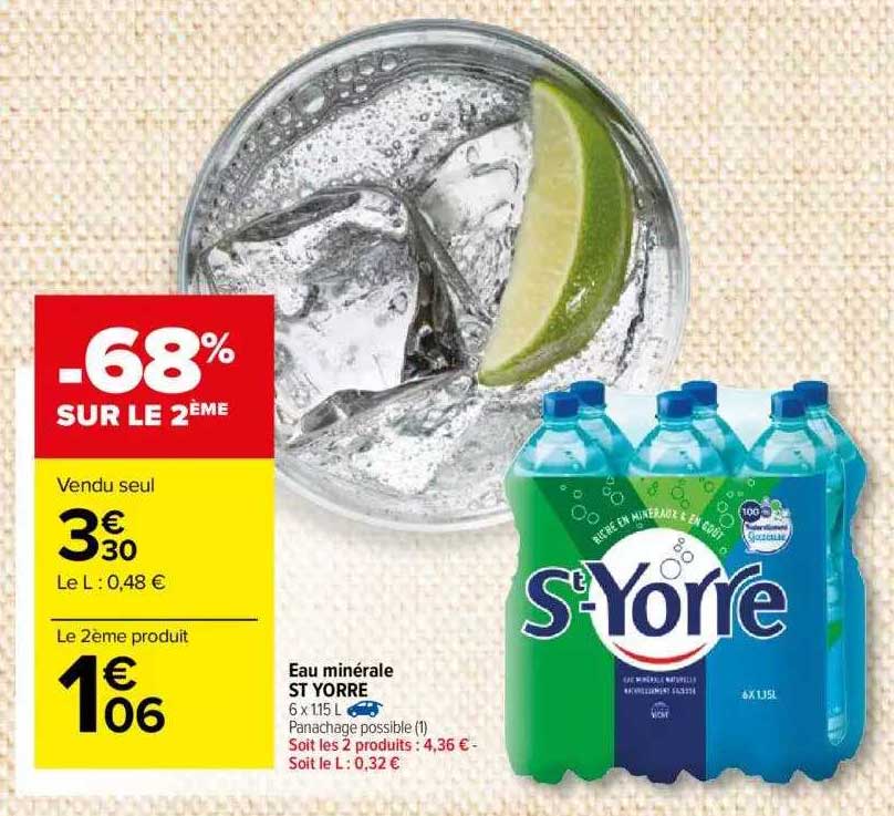 Eau Minera;e St Yorre