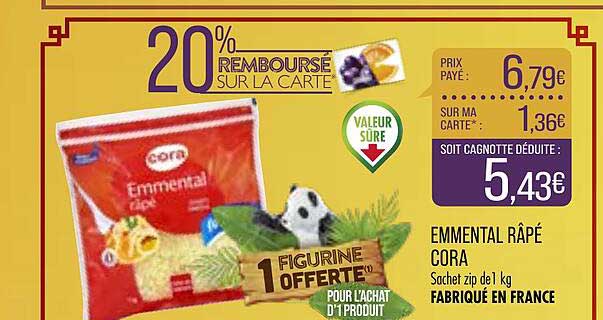 Emmental Râpé Cora