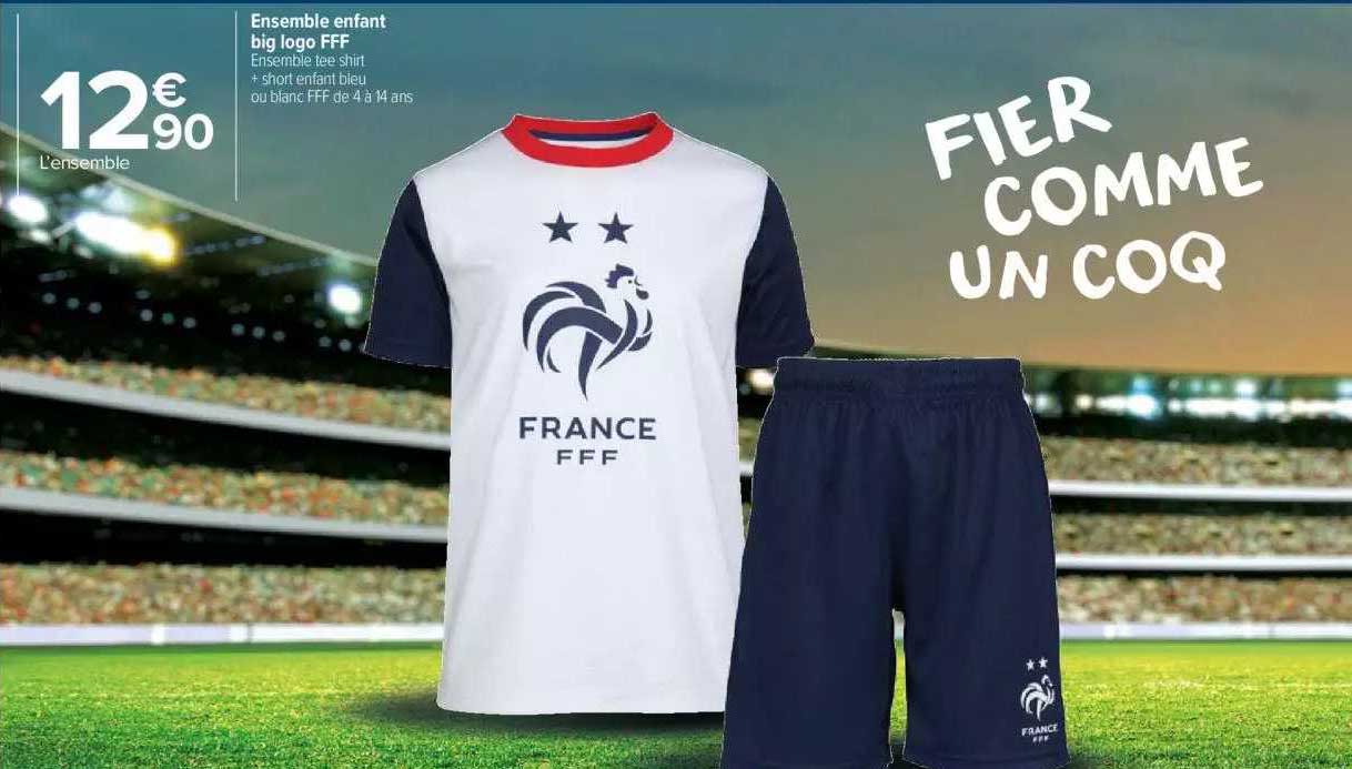 ensemble enfant big logo fff