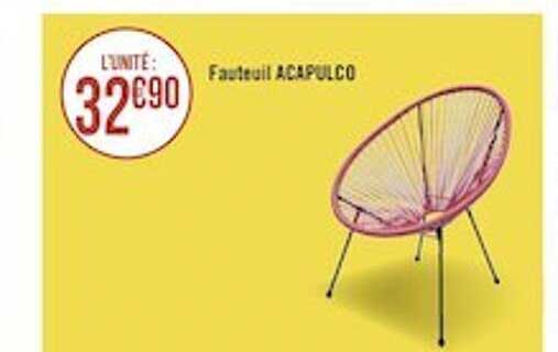 fauteuil acapulco