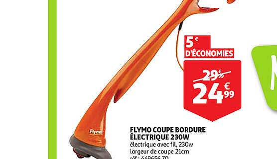flymo coupe bordure électrique 230 w