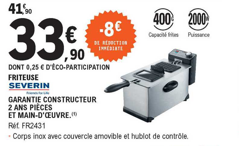 friteuse severin friends for life