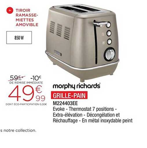 grille-pain morphy richards