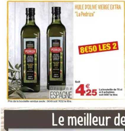 Huile D'olive Vierge Extra "la Pedriza"