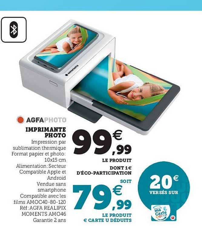 imprimante photo agfaphoto