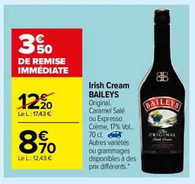 Irish Cream Baileys