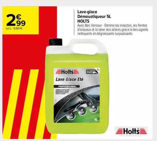 Lave-glace Demoustiqueur 5L Holts