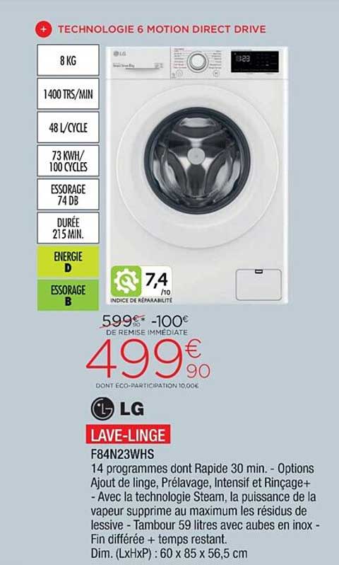 lave-linge lg