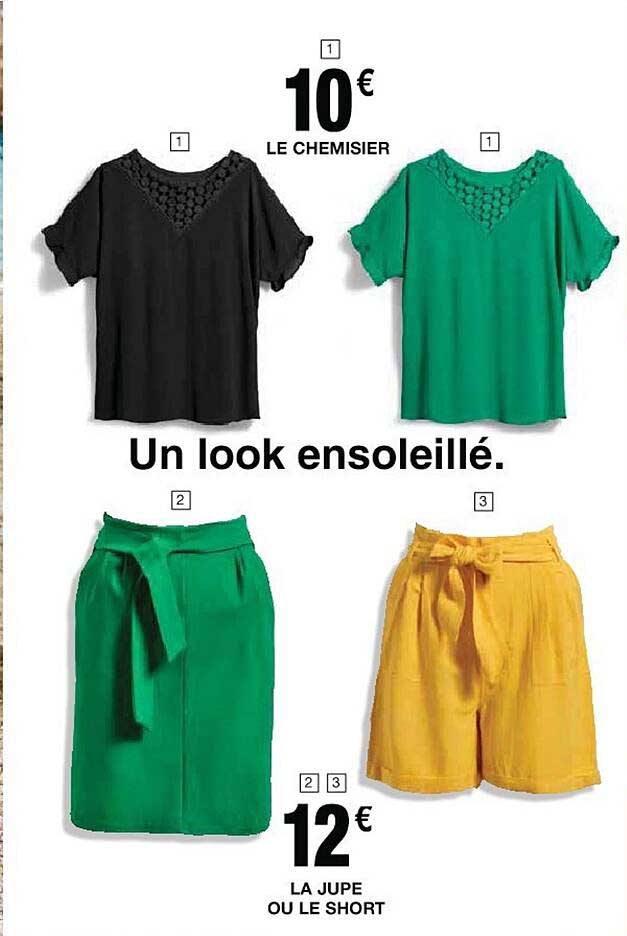 Le Chemisier, La Jupe Ou Le Short