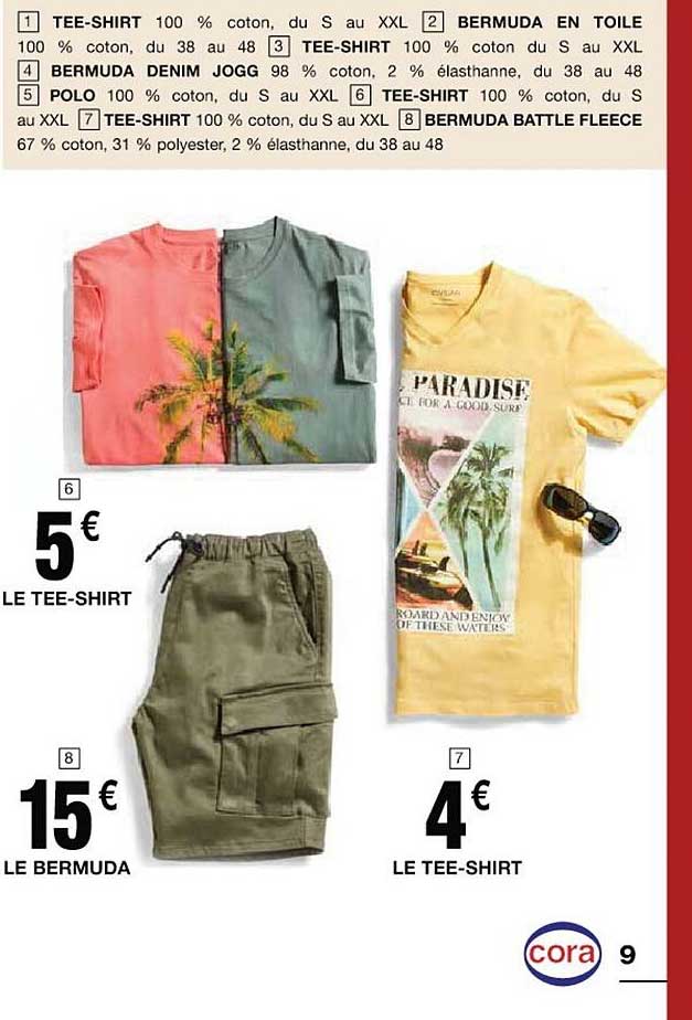 Le Tee-shirt, Le Bermuda