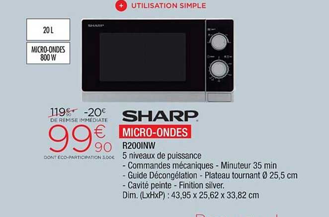 micro-ondes sharp
