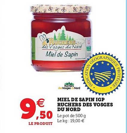 miel de sapin igp ruchers des vosges du nord
