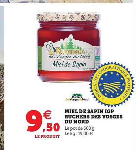miel de sapin igp ruchers des vosges du nord