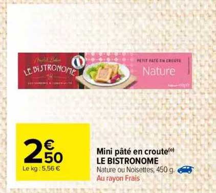 Mini Pâté En Croûte Le Bistronome