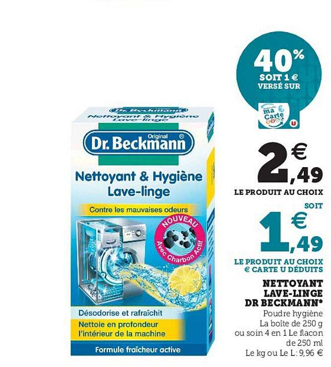 nettoyant lave-ling dr beckmann