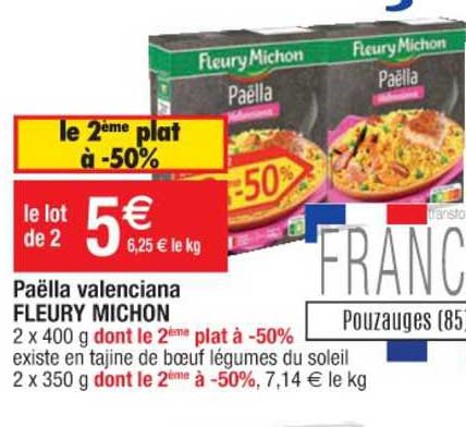 paëlla valenciana fleury michon