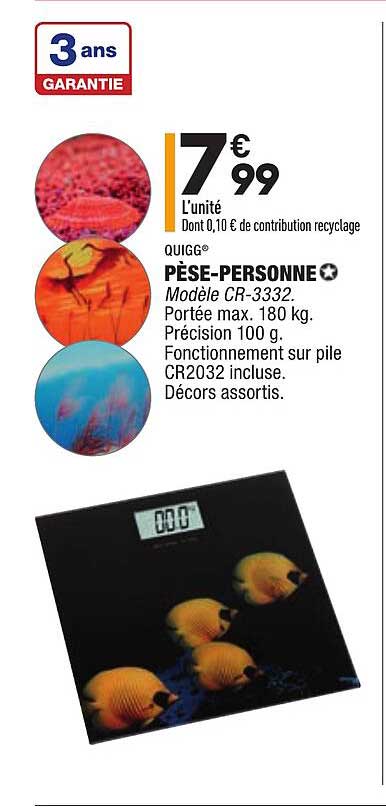 pèse-personne quigg
