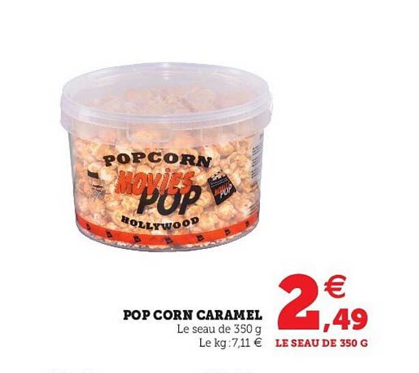 pop corn caramel