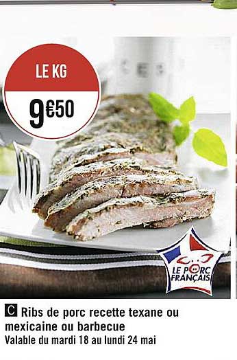 Ribs De Porc Recette Texane Ou Mexicaine Ou Barbecue