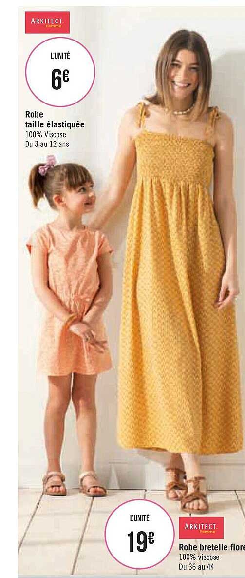 robe taille élastiquée arkitect, robe bretelle arkitect