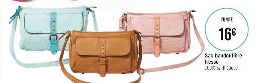 Sac Bandoulière Tresse